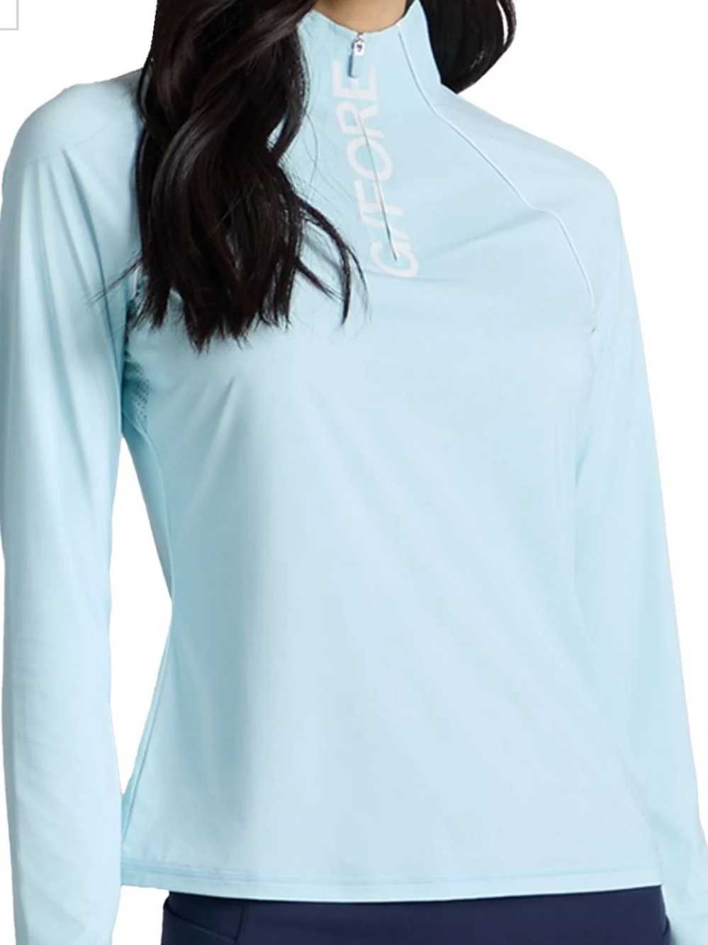 G/FORE Womens Silky Tech Nylon Raglan Golf Pullover